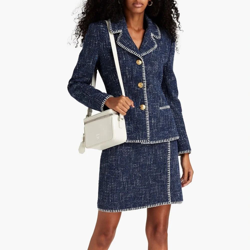 Boutique Moschino Tweed Mini Skirt